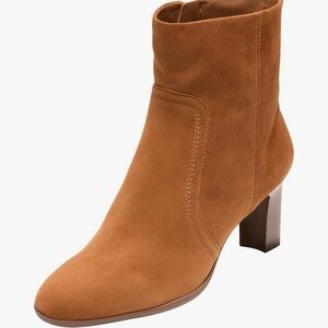 Cole Haan Brown Suede Heeled Boots